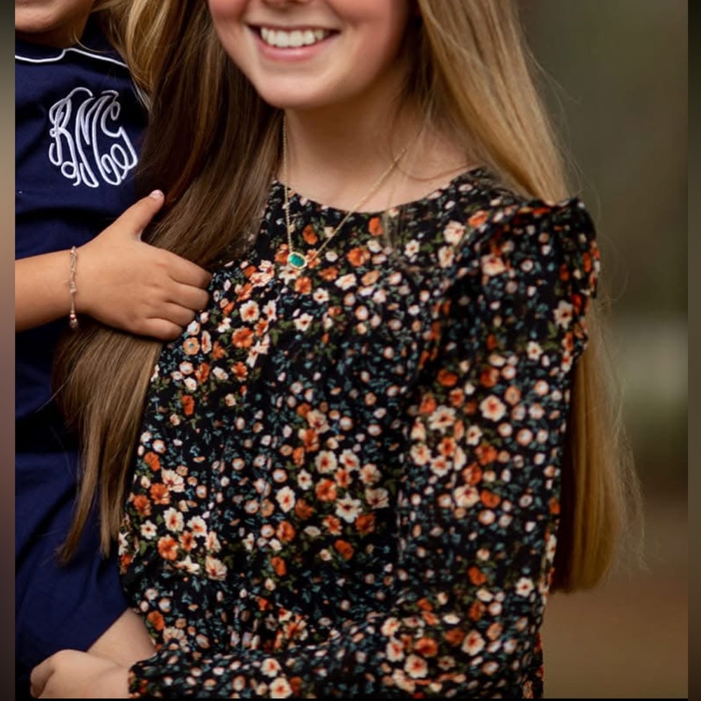Floral Long Sleeve Dress